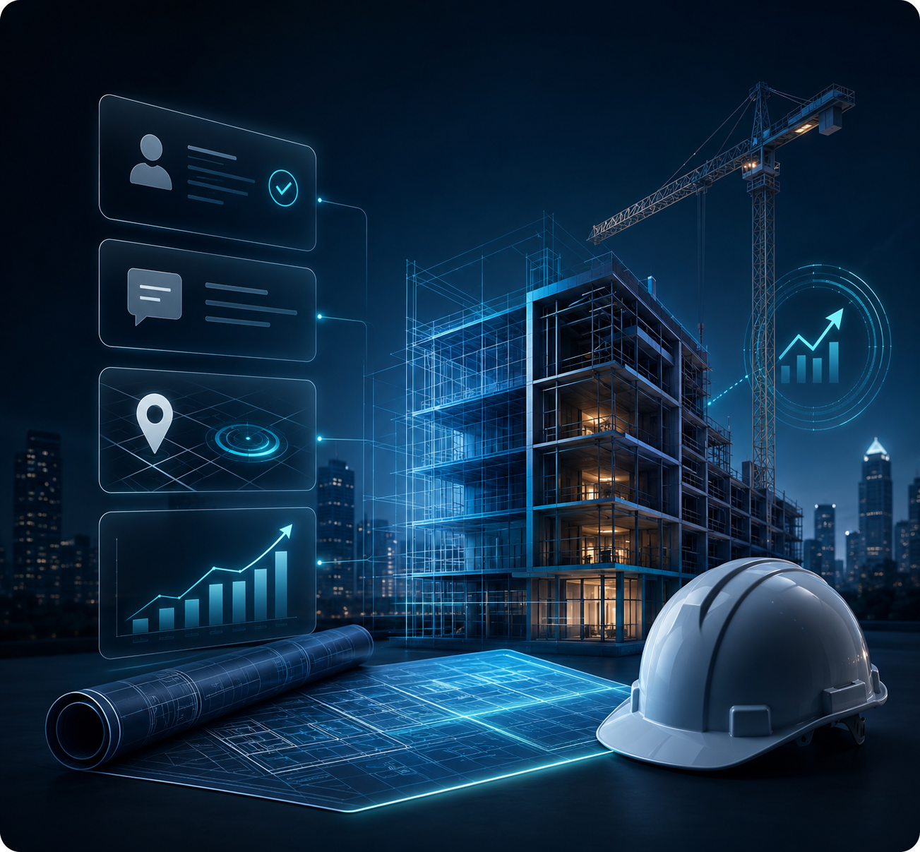 Builders and construction website design and local SEO